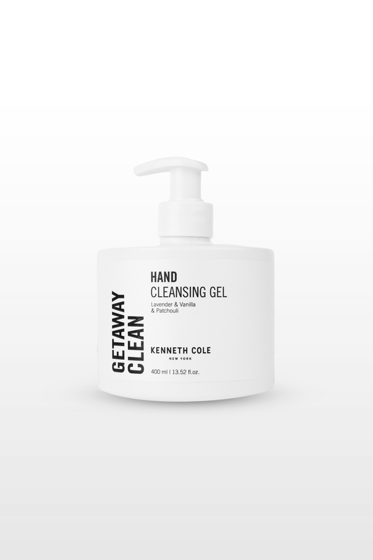 KENNETH COLE - ג'ל ניקוי לידיים 400 מ'ל GETAWAY CLEAN Lavender & Vanilla & Patchouli - MASHBIR//365