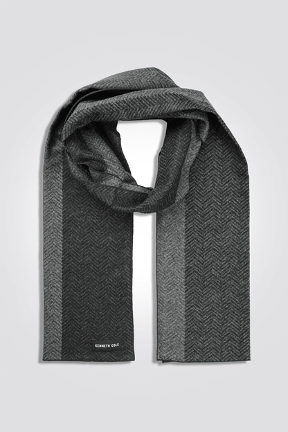 KENNETH COLE - צעיף בצבע אפור - MASHBIR//365