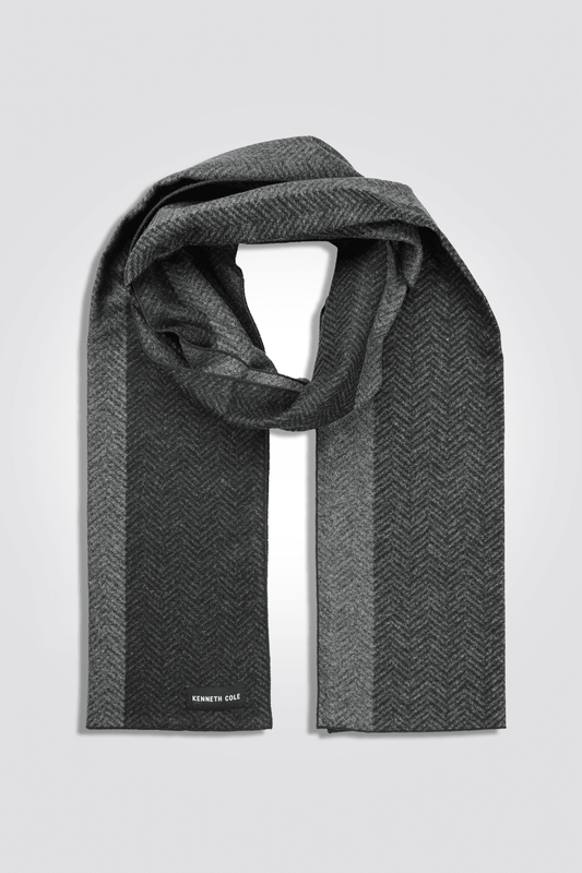 KENNETH COLE - צעיף בצבע אפור - MASHBIR//365