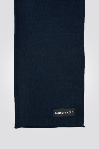 KENNETH COLE - צעיף בצבע נייבי - MASHBIR//365