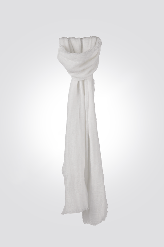 KENNETH COLE - צעיף לנשים בצבע לבן - MASHBIR//365