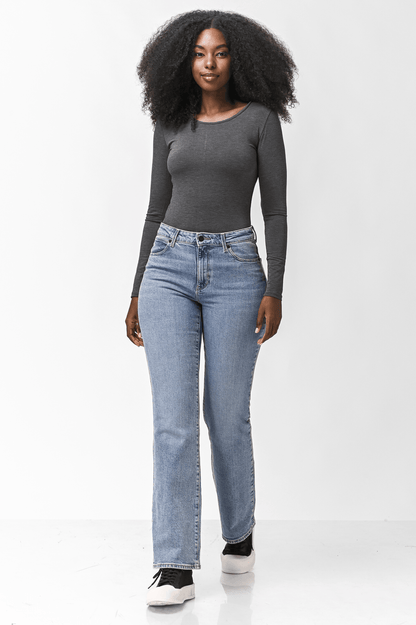 KENNETH COLE - טישירט ג'רסי בצבע אפור - MASHBIR//365