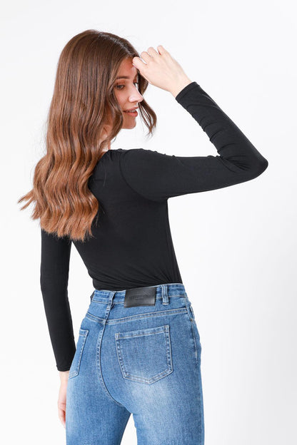 KENNETH COLE - טישירט ג'רסי שחורה - MASHBIR//365