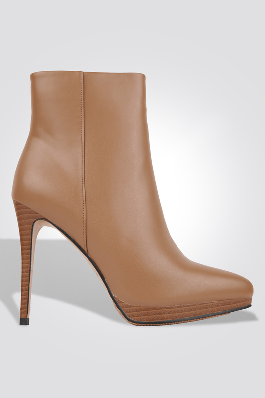 KENNETH COLE - מגפון נשים קצר בצבע חום - MASHBIR//365