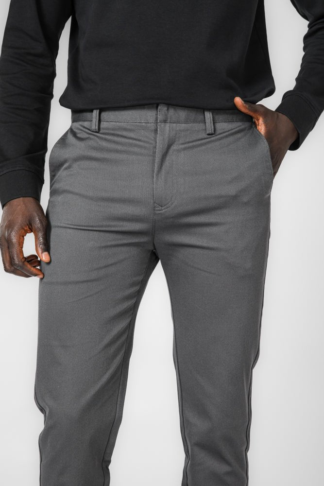 KENNETH COLE - מכנס מחויט בצבע אפור - MASHBIR//365