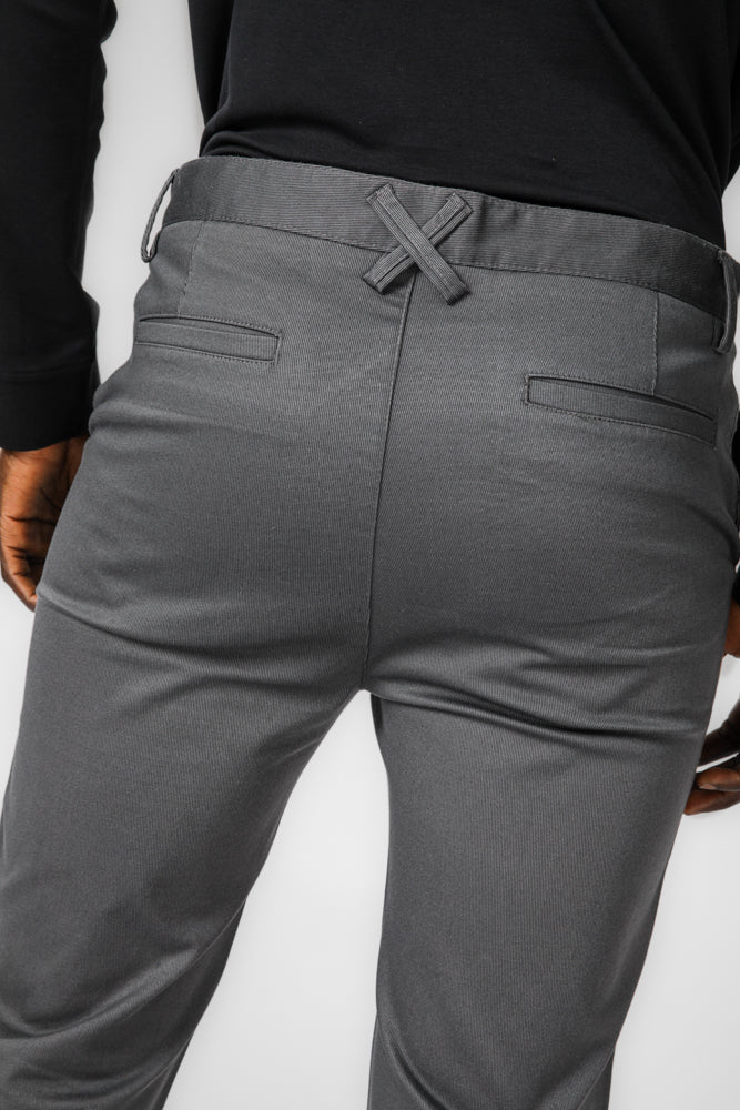 KENNETH COLE - מכנס מחויט בצבע אפור - MASHBIR//365
