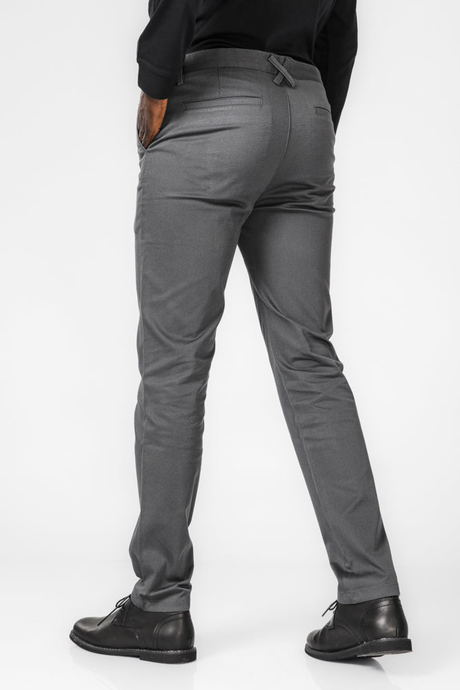 KENNETH COLE - מכנס מחויט בצבע אפור - MASHBIR//365