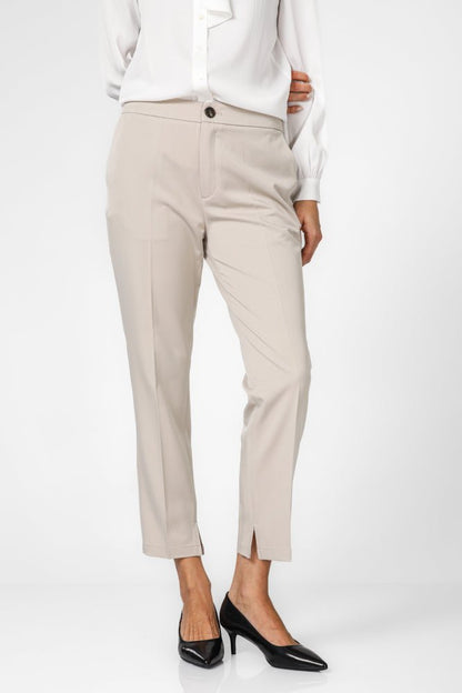 מכנסי סיגר בז' לנשים | קנת קול