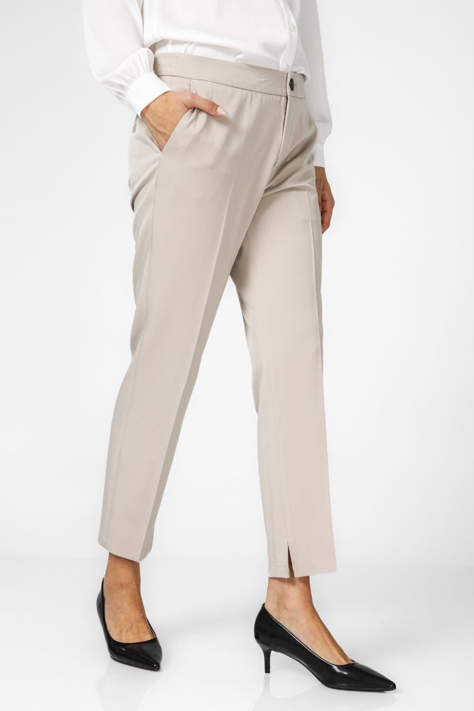 מכנסי סיגר בז' לנשים | קנת קול