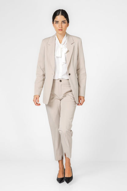 מכנסי סיגר בז' לנשים | קנת קול