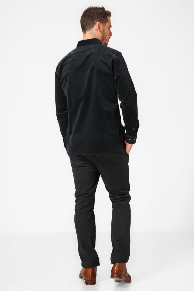 KENNETH COLE - מכופתרת קורדרוי בצבע כחול - MASHBIR//365