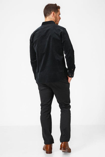 KENNETH COLE - מכופתרת קורדרוי בצבע כחול - MASHBIR//365