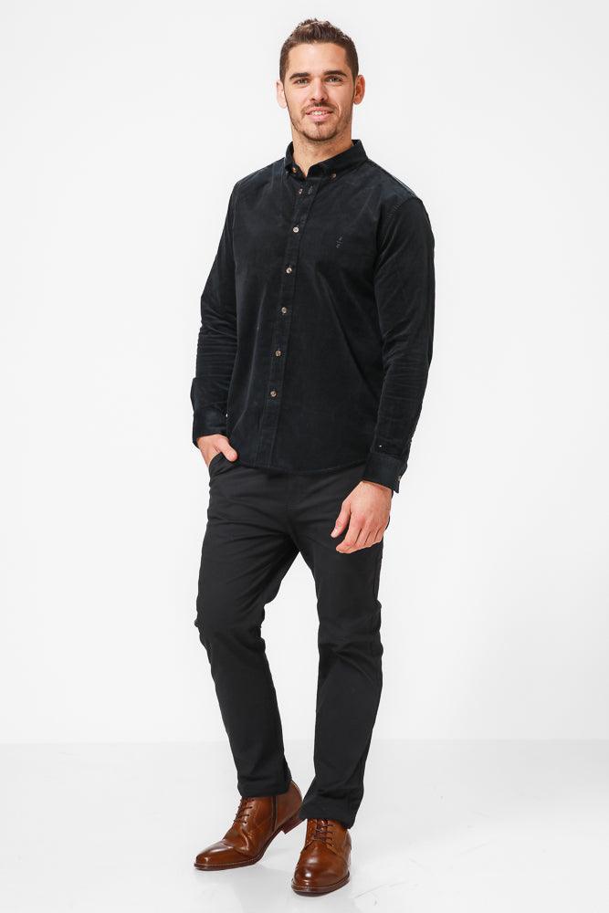 KENNETH COLE - מכופתרת קורדרוי בצבע כחול - MASHBIR//365