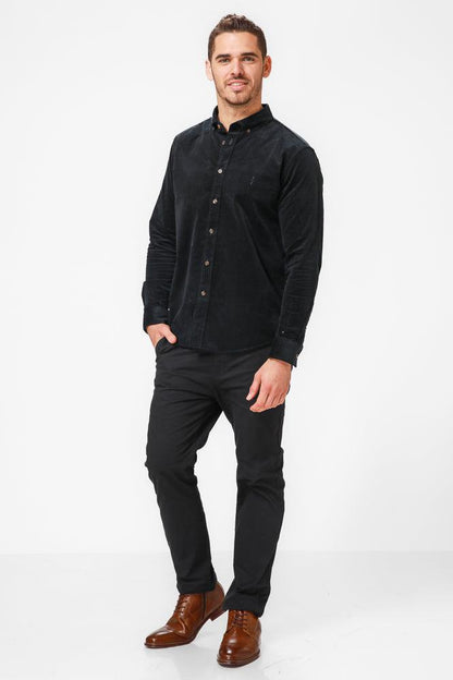 KENNETH COLE - מכופתרת קורדרוי בצבע כחול - MASHBIR//365