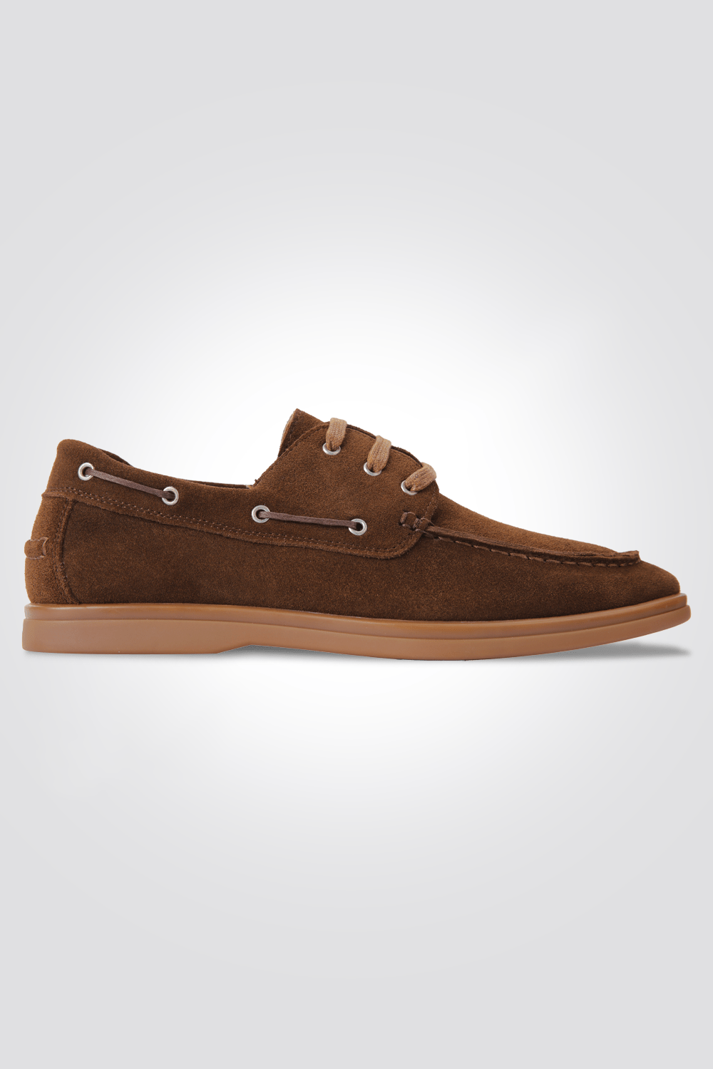 KENNETH COLE - מוקסין עור הפוך בצבע חום - MASHBIR//365