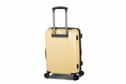 KENNETH COLE - מזוודה קשיחה בינונית 24" MANHATTAN בצבע צהוב - MASHBIR//365