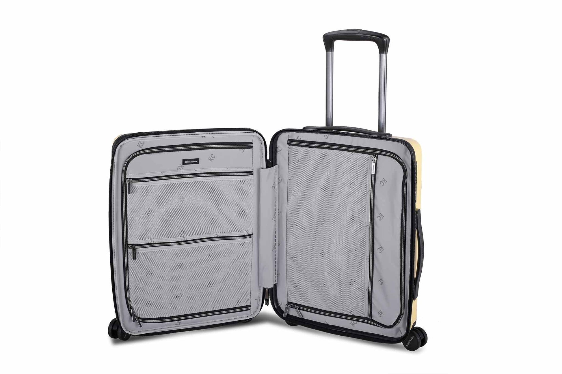 KENNETH COLE - מזוודה קשיחה בינונית 24" MANHATTAN בצבע צהוב - MASHBIR//365
