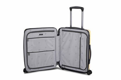 KENNETH COLE - מזוודה קשיחה בינונית 24" MANHATTAN בצבע צהוב - MASHBIR//365
