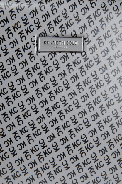 KENNETH COLE - מזוודה קשיחה בינונית 24" SOHO בצבע אפור - MASHBIR//365