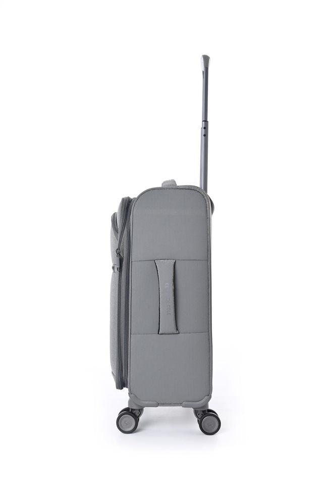 KENNETH COLE - מזוודה טרולי עלייה למטוס 18.5'' BROOKLYN בצבע אפור - MASHBIR//365