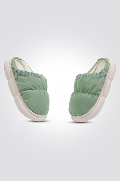 KENNETH COLE - נעלי בית נמוכות לנשים בצבע ירוק - MASHBIR//365