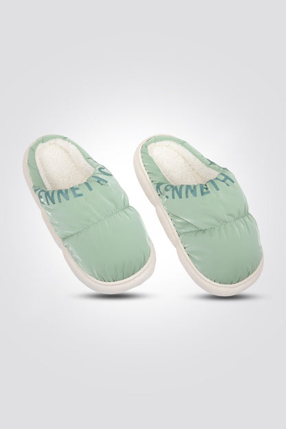 KENNETH COLE - נעלי בית נמוכות לנשים בצבע ירוק - MASHBIR//365