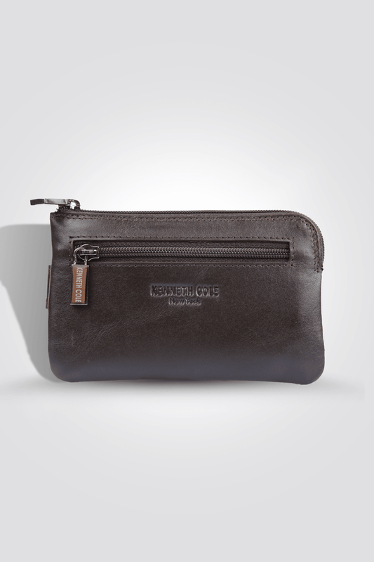 KENNETH COLE - נרתיק חום לגבר - MASHBIR//365