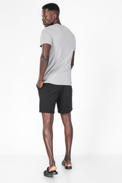 KENNETH COLE - סט פיג'מה קצרה לגבר בצבע אפור ושחור - MASHBIR//365