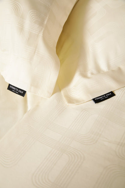 KENNETH COLE - סט מצעים יחיד 90/200 ס"מ כותנה סאטן דגם HUDSON - MASHBIR//365