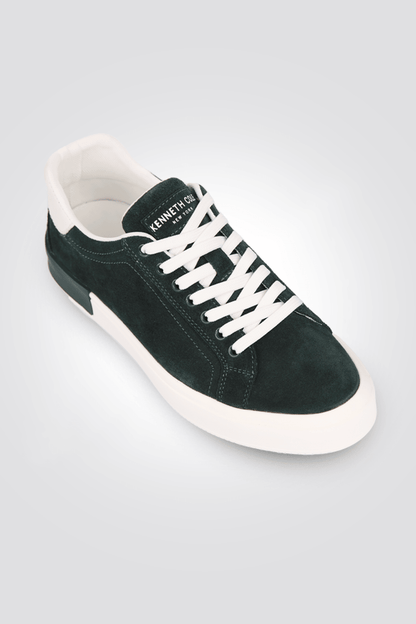 KENNETH COLE - סניקרס SUEDE בצבע ירוק בקבוק - MASHBIR//365