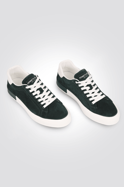 KENNETH COLE - סניקרס SUEDE בצבע ירוק בקבוק - MASHBIR//365