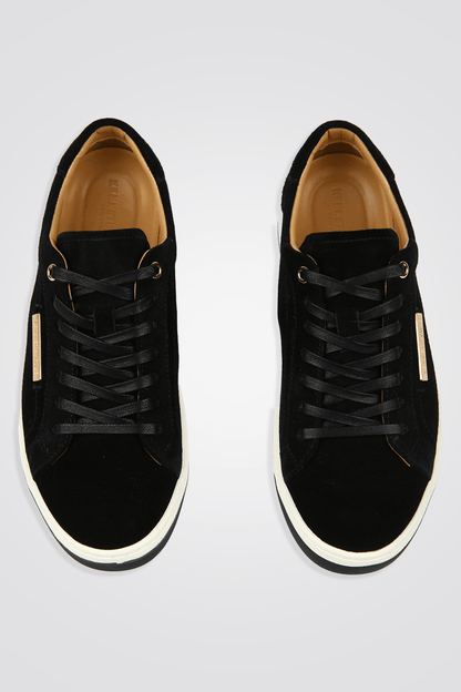 KENNETH COLE - סניקרס זמש בצבע שחור - MASHBIR//365