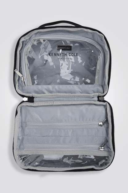 KENNETH COLE - תיק רחצה לגברים בצבע שחור - MASHBIR//365