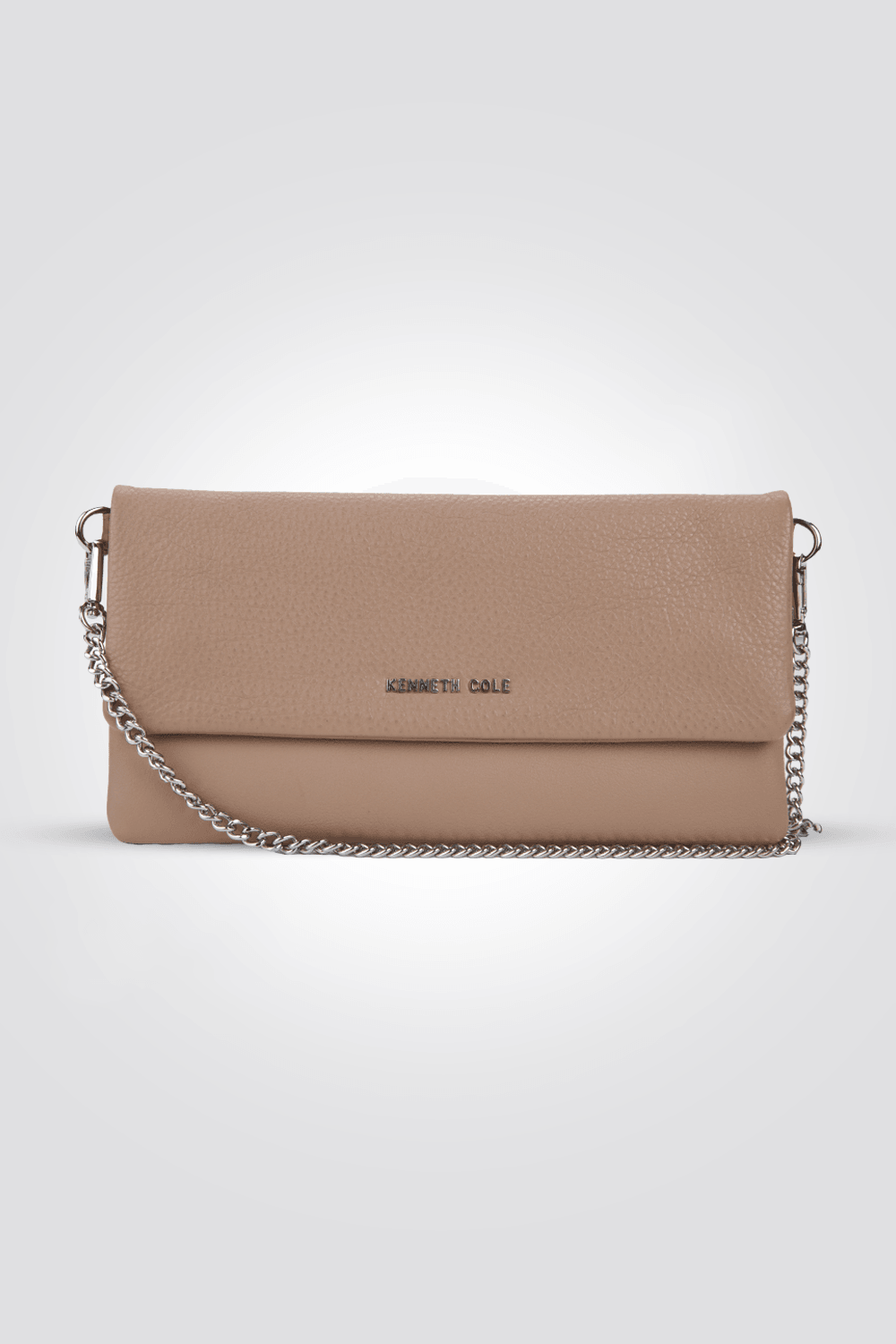 KENNETH COLE - תיק עור קרוס בצבע ורוד - MASHBIR//365