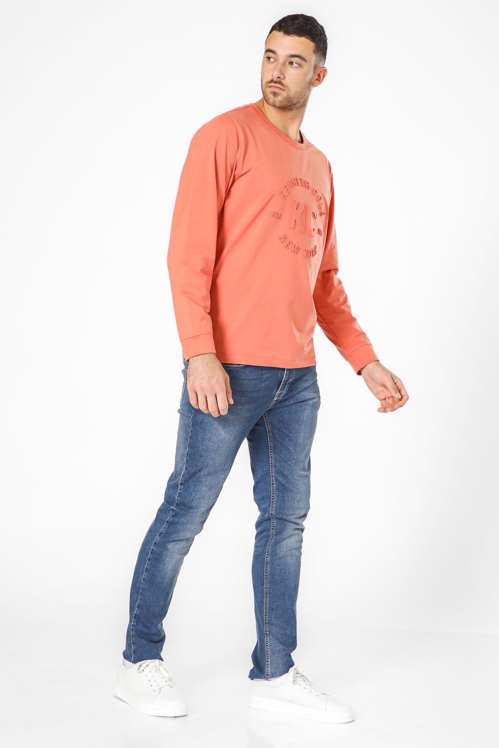 KENNETH COLE - חולצה ארוכה אמבוס - MASHBIR//365