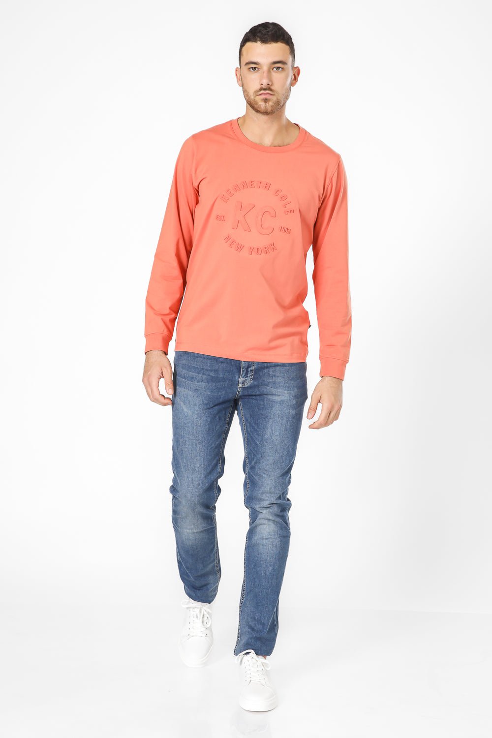 KENNETH COLE - חולצה ארוכה אמבוס - MASHBIR//365