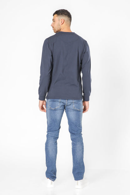 KENNETH COLE - חולצה ארוכה עם לוגו - MASHBIR//365