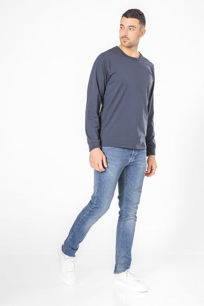 KENNETH COLE - חולצה ארוכה עם לוגו - MASHBIR//365