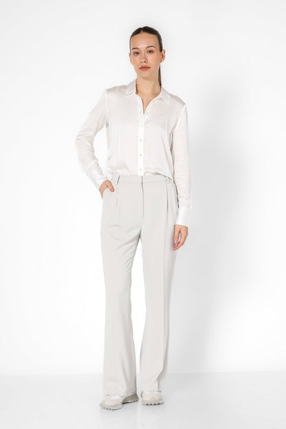 KENNETH COLE - חולצה מכופתרת בצבע לבן - MASHBIR//365