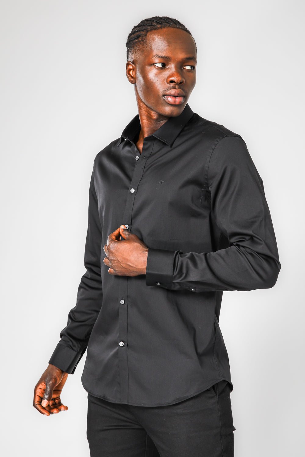 KENNETH COLE - חולצת במבוק לייקרה בגזרת Slim - MASHBIR//365