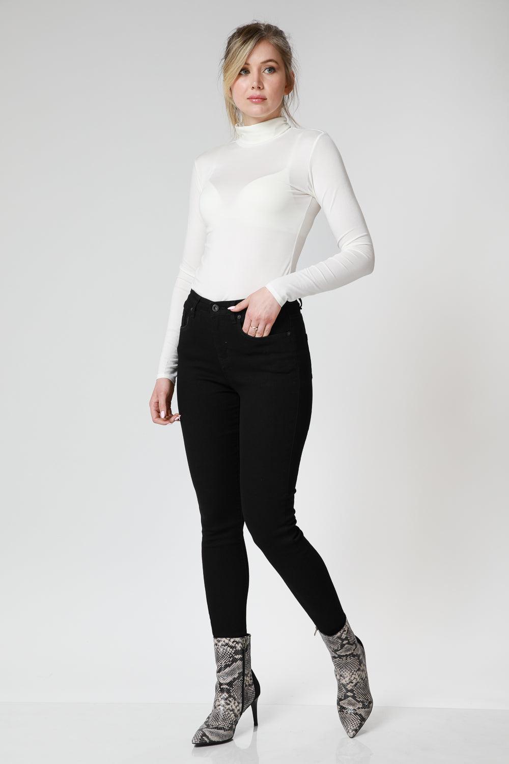 KENNETH COLE - חולצת גולף בצבע לבן - MASHBIR//365