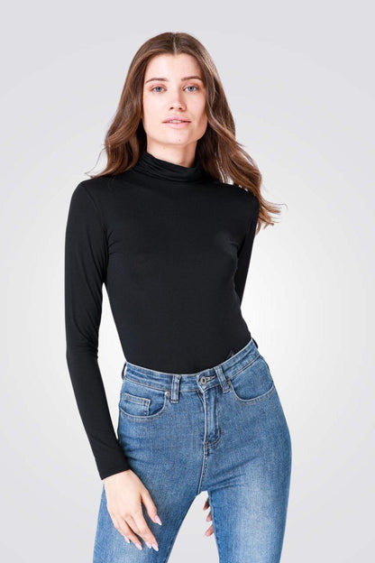 KENNETH COLE - חולצת גולף שחורה - MASHBIR//365